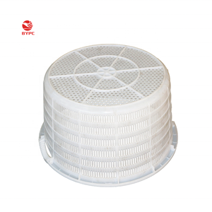 Épaissir les caisses de crevettes végétales binaurales creuses HDPE Mesh Agriculture Panier en plastique Capacité 300L Couleurs personnalisables pour - Product Image 6
