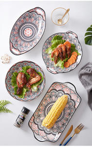 JIUWANG color regalo de negocios vaisselle en ceramique de qualite alimentaire Bol restaurante <span class=keywords><strong>vajilla</strong></span> de comida <span class=keywords><strong>completa</strong></span> <span class=keywords><strong>para</strong></span> <span class=keywords><strong>6</strong></span> <span class=keywords><strong>personas</strong></span> - Product Image 4