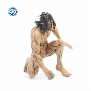 Figuras de Acción de PVC de 15 cm, Lindas Figuras de Ataque a los Titanes, <span class=keywords><strong>Eren</strong></span> <span class=keywords><strong>Jaeger</strong></span>, Manualidades de Plástico - Product Image 4