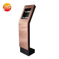 Système d'interphone vidéo IP multi-appartements JZ 12 avec écran couleur 7 pouces et support de montage pour maisons et appartements