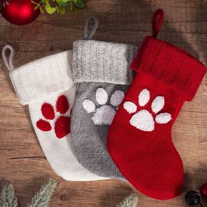 En gros, mini <span class=keywords><strong>chaussette</strong></span> <span class=keywords><strong>de</strong></span> <span class=keywords><strong>Noël</strong></span> pour animaux <span class=keywords><strong>de</strong></span> compagnie avec empreinte <span class=keywords><strong>de</strong></span> patte, porte-couverts en acrylique écologique, sac à vaisselle <span class=keywords><strong>de</strong></span> <span class=keywords><strong>Noël</strong></span>, décoration <span class=keywords><strong>de</strong></span> sapin <span class=keywords><strong>de</strong></span> <span class=keywords><strong>Noël</strong></span> - Product Image 1