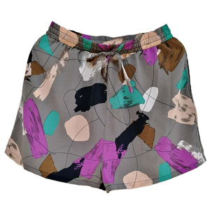 Amzn AE fb eb tiktok Shein dame d'été pyjamas de la chine en gros impression sans manches short domicile costume - Product Image 3