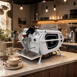 เครื่องชงกาแฟเอสเพรสโซ่แบบมืออาชีพ รุ่น 2 อิตาเลียน คาปูชิโน่ สำหรับร้านกาแฟ CMJC3200 พร้อมระบบสตาร์ทอัตโนมัติและระบบอัตโนมัติ - Product Image 1