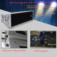 Système audio professionnel NA860 pour extérieur, scène, église, célébrations, enceintes amplifiées, audio et vidéo