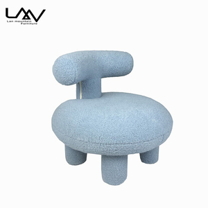 Poltroncina Nordica in Cashmere, Moderna Sedia <span class=keywords><strong>per</strong></span> Bambini in Lana d'Agnello, <span class=keywords><strong>per</strong></span> Camera da Letto e Soggiorno, Modello Engel Olga - Product Image 6