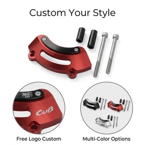 Cubierta del Cárter del Motor Izquierdo, Tapa Lateral del Estator, Repuesto de Piezas del Motor de Motocicleta para <span class=keywords><strong>Honda</strong></span> <span class=keywords><strong>Super</strong></span> <span class=keywords><strong>Cub</strong></span> <span class=keywords><strong>110</strong></span> C110 - Product Image 5