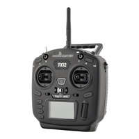 Pour TX12 MKII 16 canaux, supports de cardan à effet Hall, compatible OPENTX EDGETX, émetteur de télécommande ELRS pour drone RC FPV Racing, en matériau PVC