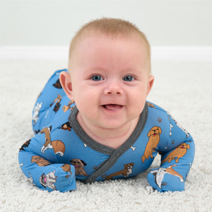 Pijama de Bambú Suave para Bebé, Algodón Puro, Venta al por Mayor, Personalizable, Ropa de Bebé Recién Nacido - Product Image 1