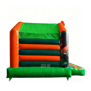Trampolín Infantil con Diseño de Jungla, Castillos Inflables, Casa de Brinco Personalizada de Fábrica para Equipamiento de Juegos al Aire Libre - Product Image 2