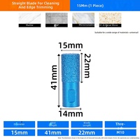 Fraise diamantée brasée sous vide Magic Diamond Tool, filetage M10, pour meulage sous plan de travail, meuleuse d'angle, granit, quartz