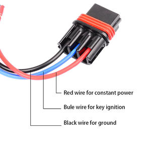 Wasserdichter 3-Pin-Pulsstromstecker für Polaris RZR Ranger Motorrad Rücklicht Verkabelung - Product Image 4