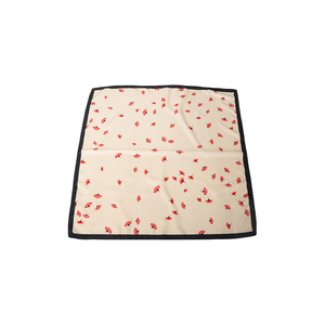 Gros mode pas cher dames molles furoshikis hijab carré foulard en soie pour le printemps - Product Image 4