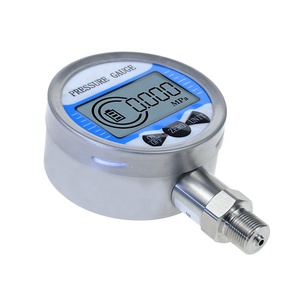 Manomètre numérique en acier inoxydable 0,5 % 0,2 % <span class=keywords><strong>avec</strong></span> affichage LCD, régulateur <span class=keywords><strong>de</strong></span> <span class=keywords><strong>pression</strong></span> 80 mm 100 mm, contrôleur <span class=keywords><strong>de</strong></span> <span class=keywords><strong>pression</strong></span> numérique - Product Image 2