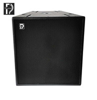 Système de haut-parleurs audio haute résolution I.EVOICE OEM/ODM 12 pouces coaxiaux empilés en néodyme à flux élevé en contreplaqué de bouleau pour marketing extérieur