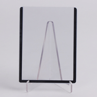 Cartes de collection Fashion Trading Loader Sports pour cartes de baseball et de basketball de 3x4 pouces avec bordure supérieure couleur unie