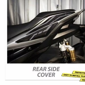 Nouvelles protections latérales arrière en caoutchouc pour moto Yamaha AEROX ancien modèle - Product Image 4