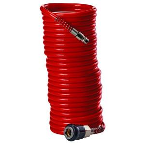 EINHELL - 4139420 Manguera de aire en espiral 8M ø 6mm - EAN 4006825411744 CARRETES DE MANGUERA MANGUERAS PARA CARRETES DE MANGUERA - Product Image 1