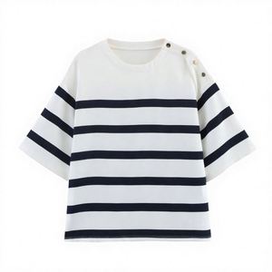 Camisa de satén con volantes y cuello en V de manga corta para mujer, novedad de verano 2026, estilo lindo, éxito de ventas en sitios independientes - Product Image 2