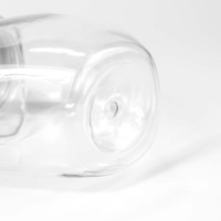 Contenants carrés en plastique PET de 300 ml sans BPA pour bouteilles avec couvercles et impression sérigraphique