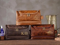 Pochette de voyage personnalisée et flexible avec fermeture éclair pour cadeaux de garçons d'honneur, kits promotionnels marketing et cadeaux d'incitation pour référés