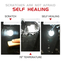 Film de protection de peinture anti-rayures 7,5 mil, auto-réparateur, anti-jaunissement, avec revêtement nano brillant noir, garantie 9 ans, USA PPF