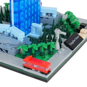 Nouveaux blocs de construction du royaume saoudien pour enfants - Décoration de bureau créative et cadeau de puzzle, vente en gros OEM - Product Image 6