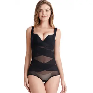 Faja moldeadora de muslos para mujer, bragas moldeadoras de cintura alta, color negro y Nude, envío directo