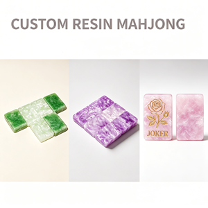 ไพ่นกกระจอกมุกสองชั้น เรซิ่น ไพ่นกกระจอกแบรนด์ MAHJ ผู้ผลิต - Product Image 2
