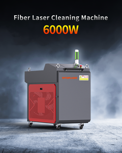 Máquina de Limpieza Láser de Fibra Pulsada de Grado Industrial de 6000W RAYCUS Portátil para Eliminar Grafiti, Óxido <span class=keywords><strong>y</strong></span> <span class=keywords><strong>Pintura</strong></span> de Superficies Metálicas - Product Image 2