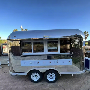 Bar à café mobile, camion de restauration mobile entièrement équipé, pizza, barbecue, remorque de restauration rapide à vendre - Product Image 3