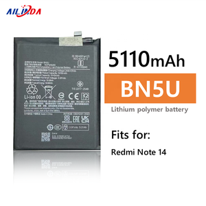 Batería Ilinda 5110mAh BN5U de Capacidad Original para Teléfono Android Redmi Note 14 5G, Batería BN5A BN5C BN5G BN5P <span class=keywords><strong>BN57</strong></span> - Product Image 1