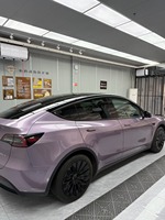 Changement de couleur PET coucher de soleil violet coucher de soleil Chrome vert diamant caméléon peinture pour voiture emballage Film vinyle Wrap