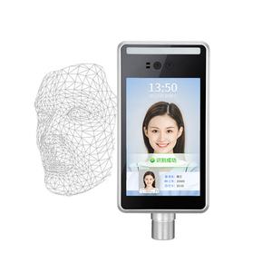 8 Inch Non Touch Sim Card Biometric Attendance Machine Based Facial Recognition <strong>System</strong> Time Attendance for Cloud Develop - Product Image 2