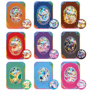 JR Cartas 100% Original Chinese Blooming Legends Eevee & Friends Tin / Magnet Collectible Gift Box Trading Cards Booster Box - Product Image 5