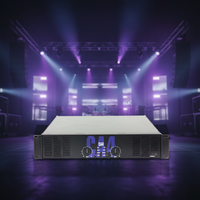Amplificateur de puissance professionnel pour scène OEM 2 canaux classe H 2U 500W*2 Récepteurs Amplificateurs