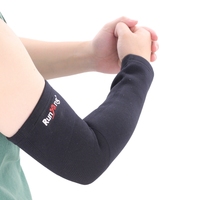 Vente en gros de bras en spandex extensible, bras de sport de basket-ball en coton, manchons de protection protecteurs pour bras en Chine