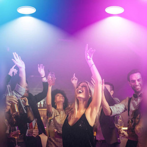 Tuya Wifi Thông Minh <span class=keywords><strong>LED</strong></span> Rgbw <span class=keywords><strong>Gx53</strong></span> 7W 230V Tủ Đèn Thay Đổi Độ Sáng Puck Ánh Sáng - Product Image 5