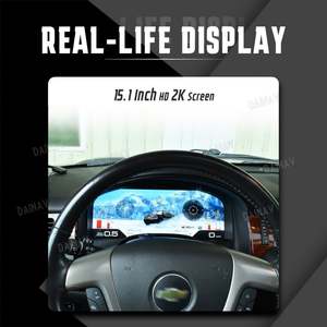 ชุดหน้าปัดดิจิตอลสำหรับรถยนต์ Chevrolet GMC YUKON Tahoe Suburban ปี 2007-2013 ขนาด 15.1 นิ้ว จอ LCD อัพเกรดระบบ Linux - Product Image 6