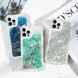 <span class=keywords><strong>Funda</strong></span> con Brillantina para <span class=keywords><strong>iPhone</strong></span> 17 Air 16E 15 Plus, <span class=keywords><strong>Funda</strong></span> para <span class=keywords><strong>iPhone</strong></span> 17 16 15 14 13 12 <span class=keywords><strong>11</strong></span> <span class=keywords><strong>Pro</strong></span> <span class=keywords><strong>Max</strong></span>, con Efecto de Arena Líquida Dinámica - Product Image 2