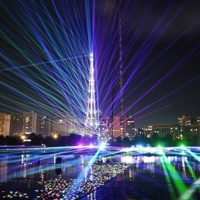 ADZ Professional Laser Show Programmation pour les événements de lancement de produits | Cartographie de projection 3D + Solutions publicitaires