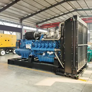 Groupe électrogène électrique industriel de secours de 1350kVA ouvert de type 1080kw fabricant de générateur diesel de puissance