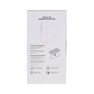 Emballage en film de verre personnalisé de haute qualité pour téléphone portable Boîte de film protecteur trempé Emballage de produit électronique personnalisé - Product Image 5