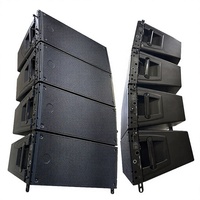 Système de sonorisation de scène professionnel de haute qualité 700W 8 Ohm, puissant, avec double enceinte active de 10 pouces en plastique pour sonorisation surround