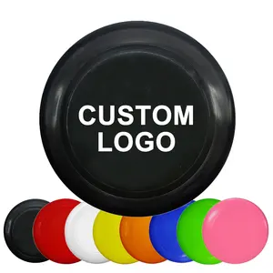 Factory Custom Logo Plastic Training Print Pattern Summer Beach Sports Outdoor Camping Game Frisbeed