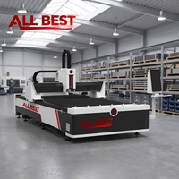 Máquina de Corte Láser de Metal de Tipo Abierto de 1.5mx3m, Cortadora Láser Económica para Acero al Carbono y Acero Inoxidable