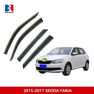 Pare-soleil et déflecteur de vent pour vitres de portières de voiture, protection contre la pluie et les intempéries pour Skoda FABIA 2015-2020 Hatchback - Product Image 2