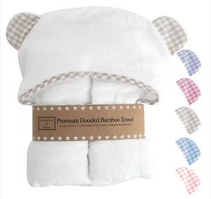 Serviette pour bébé en coton mousseline écologique à 6 couches - Serviette <span class=keywords><strong>de</strong></span> <span class=keywords><strong>bain</strong></span> hypoallergénique pour nouveau-né - Product Image 1