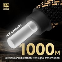 Câble audio optique numérique à fibre optique Toslink S/PDIF pour système audio surround pour TV, PS4, Xbox, CD