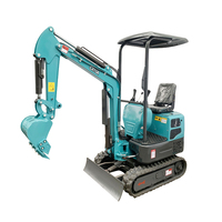 Antspower CX11A - Micro-tracteur chenillé puissant conforme aux normes d'émission Euro 5, avec moteur et pompe, certifié ISO9001/CE