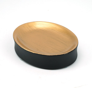 Portasapone Ovale in Resina Moderno Personalizzato, Accessorio da Bagno Fatto a Mano in Poliresina - Product Image 1